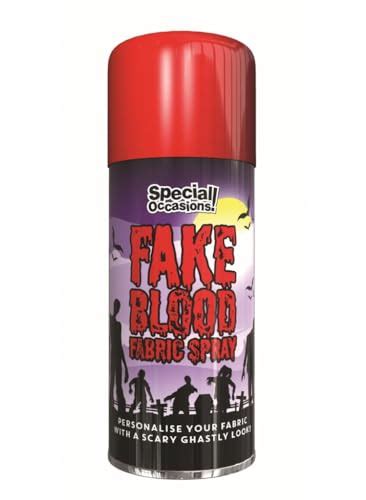 how can you get fake blood out of clothes